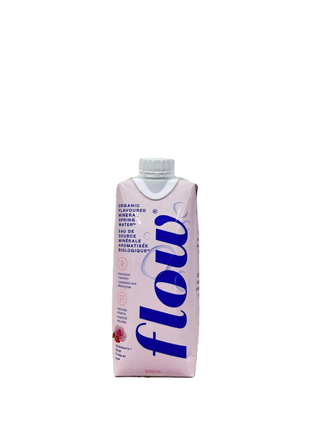 Organic Strawberry & Rose Alkaline Spring Water (500ML)
