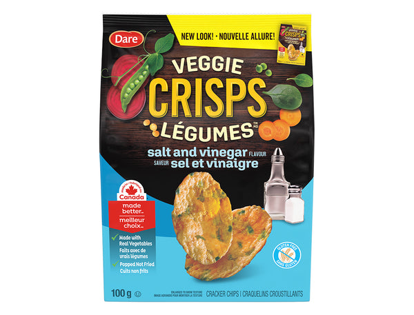 Gluten Free Veggie Crisps Salt & Vinegar 100g
