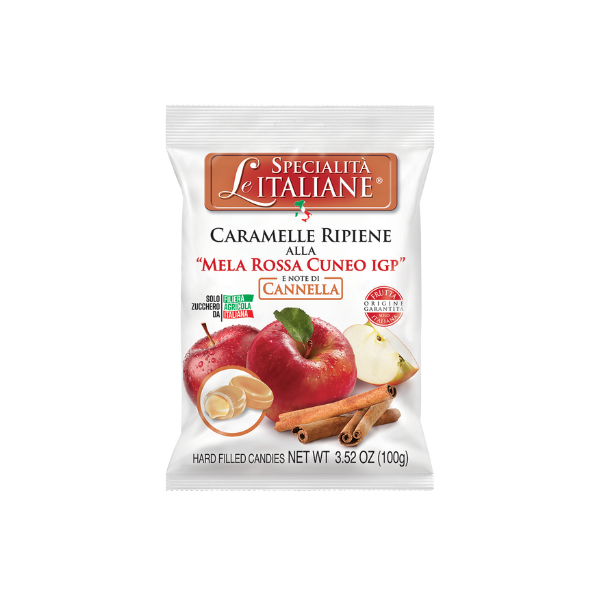 Gluten Free Apple & Cinnamon Filled Candies (100g)