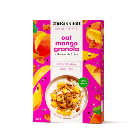 Gluten Free Mango Oat Granola 200g
