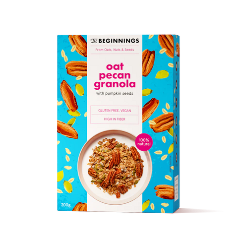 Gluten Free Pecan Oat Granola 200g