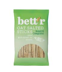 Organic Oat Basil & Oregano Salted Sticks 50g