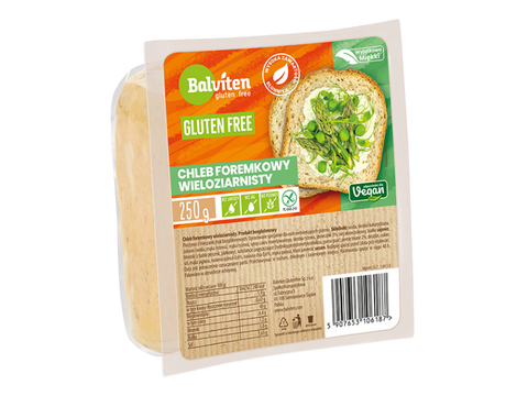 Gluten Free Sliced Bread with Seeds 250g