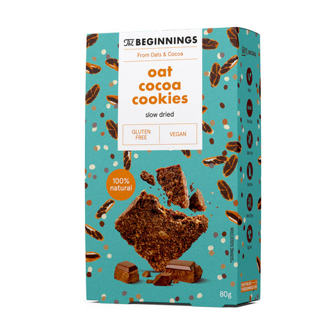 Gluten Free Oat Cocoa Cookies 80g