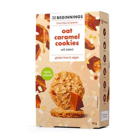 Gluten Free Oat Caramel Cookies 80g