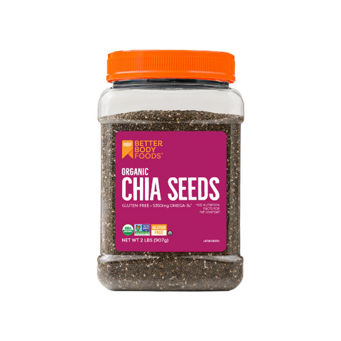 Organic Gluten Free Chia Seeds (907g)