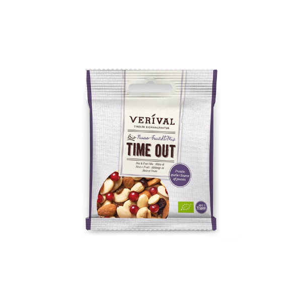 Organic Nut & Fruit Mix Time Out (50g)