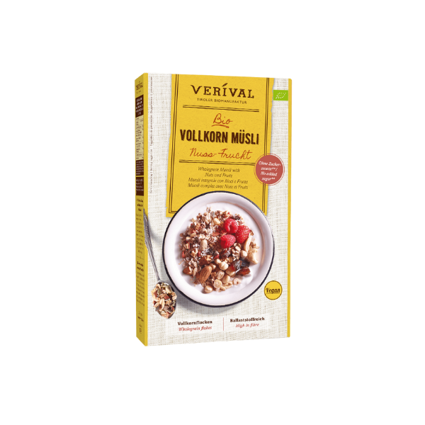 Organic Nuts & Fruit Muesli (325g)