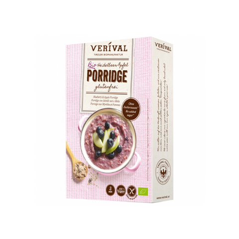 Organic Gluten Free Blueberry & Apple Porridge (350g)