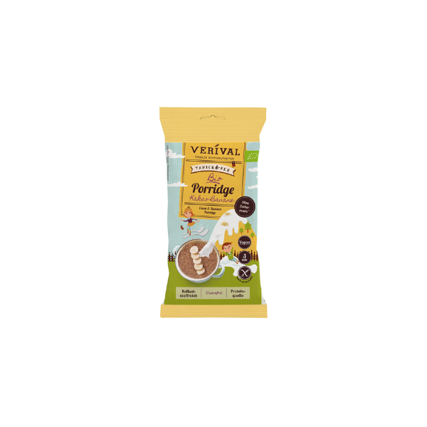 Organic Gluten Free Cacao & Banana Porridge (45g)