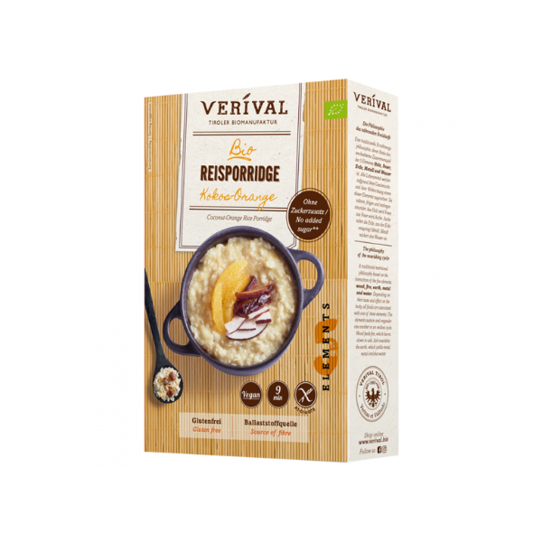 Organic Gluten Free Coconut & Orange Porridge (350g)
