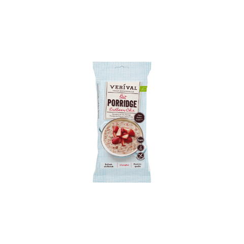 Organic Gluten Free Strawberry & Chia Porridge (45g)