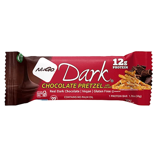 Gluten Free Dark Chocolate Pretzel with Sea Salt 50g