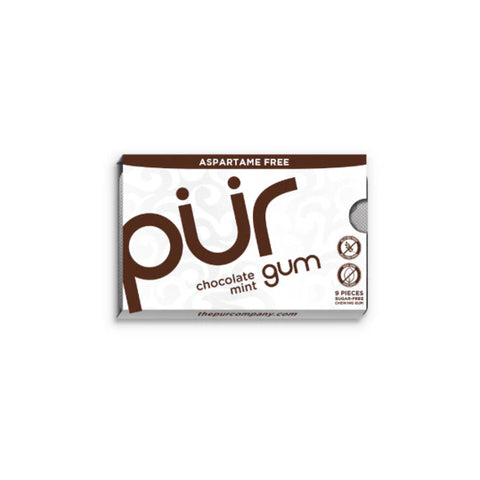 Gluten Free Sugar Free Chocolate Mint Gum 9PC