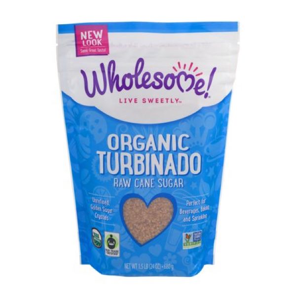 Organic Turbinado Raw Cane Sugar (680g)