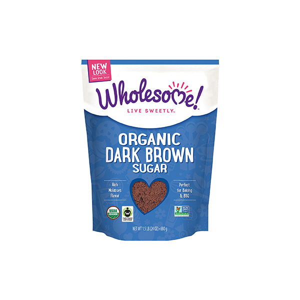 Organic Dark Brown Sugar (680g)