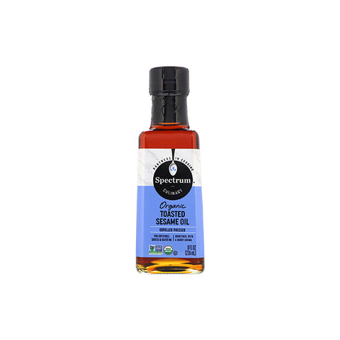 Organic Unrefined Toasted Sesame Oil (236ml)