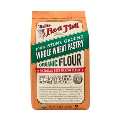 Organic Whole Wheat Pastry Flour (2.27 kg)