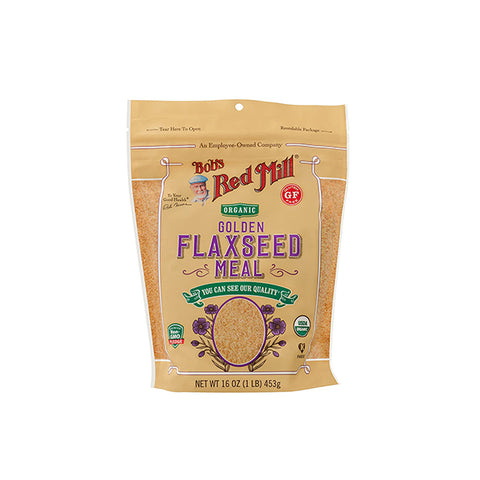 Organic Gluten Free Golden Flax Seed Meal (453g)