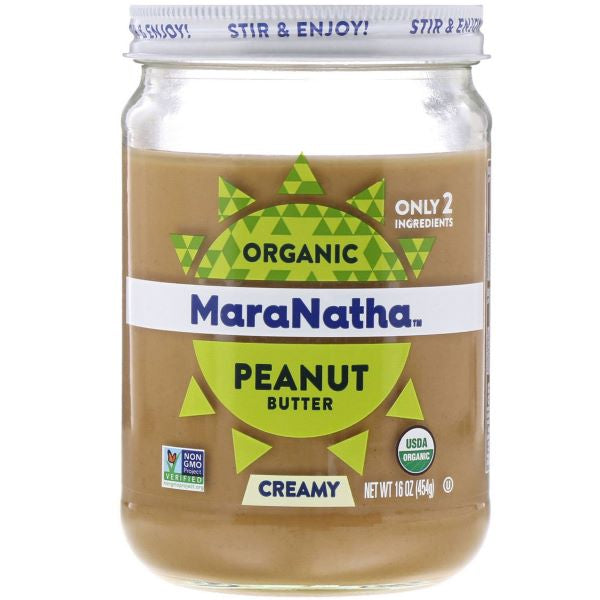 Organic Creamy Peanut Butter (454g)