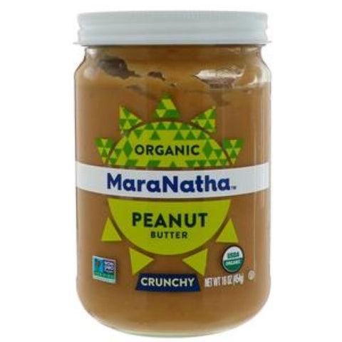 Organic Crunchy Peanut Butter No Stir (454g)