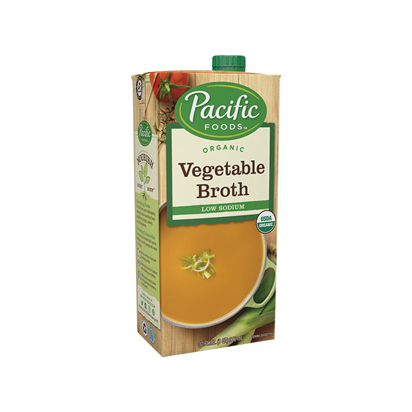 Low Sodium Vegetable Broth (946ml) Juthour