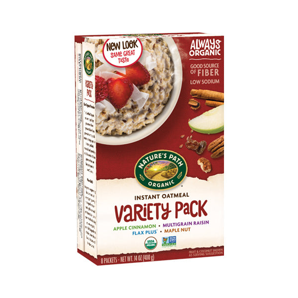 Organic Variety Pack Hot Oatmeal (400g)