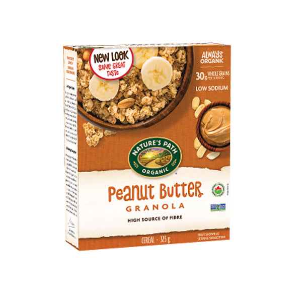 Organic Peanut Butter Granola Cereal (325g)
