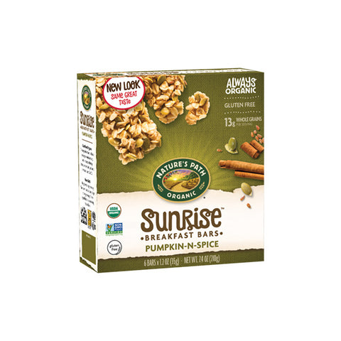 Organic Sunrise Pumpkin-N-Spice Chewy Granola Bars (210g)