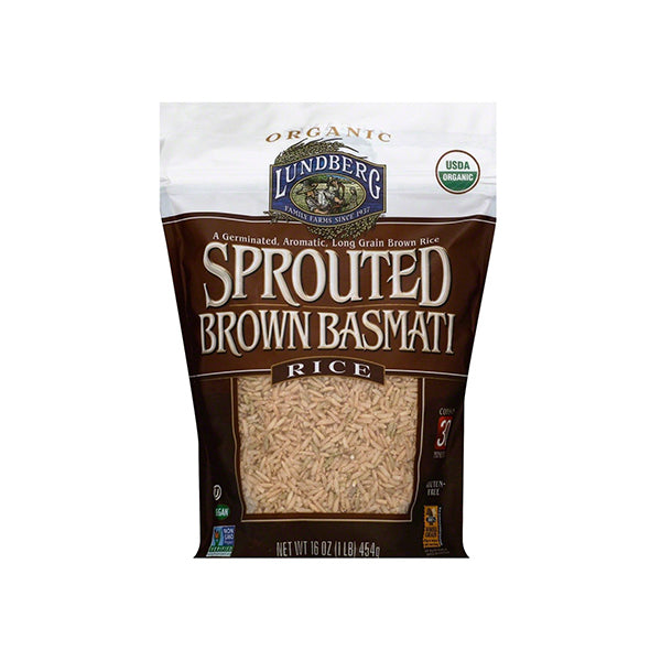 Organic Sprouted Brown Basmati Rice (454g)