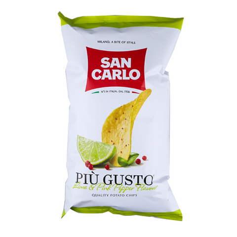 Lime & Pink Pepper Potato Chips (150g)