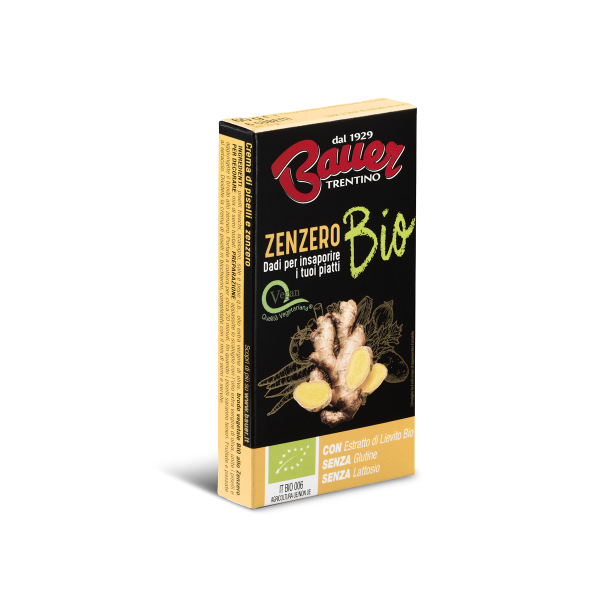 Organic Gluten Free Vegetable with Ginger Cubes (60g)