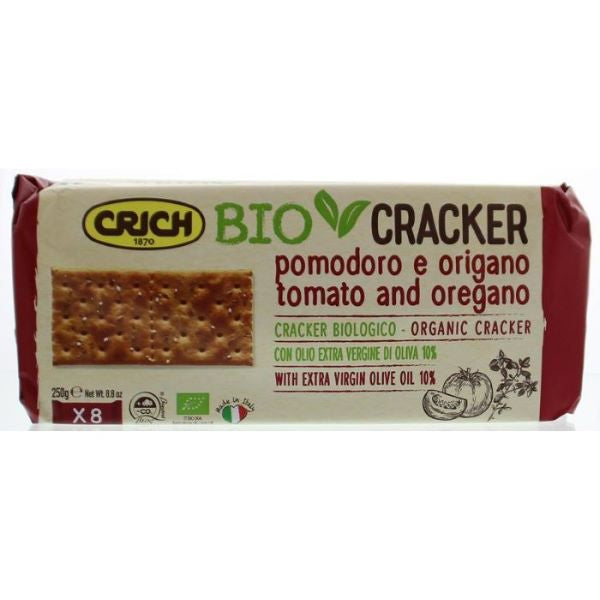 Organic Crackers With Tomato & Basil (250g)