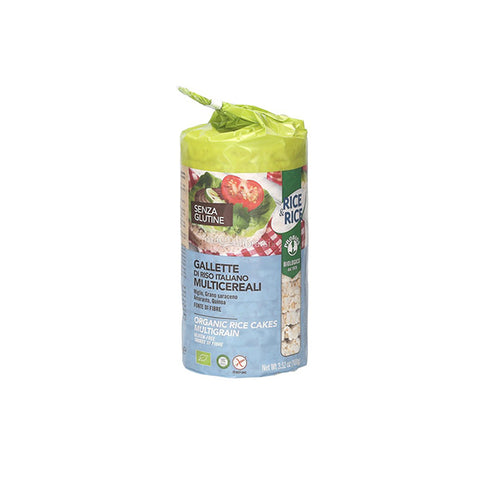 Organic Rice Cakes With Grain (100g)
