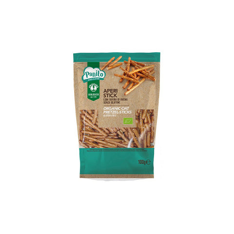 Organic Gluten Free Oat Pretzel Sticks (100g)