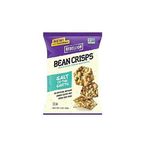 Popped Bean Crisps Sea Salt ( 28g)