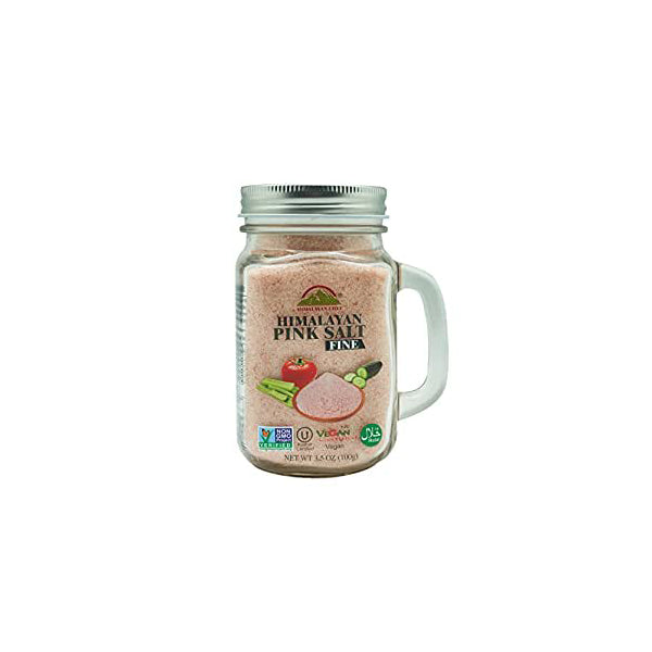 Himalayan Fine Pink Salt / Jar (100g)