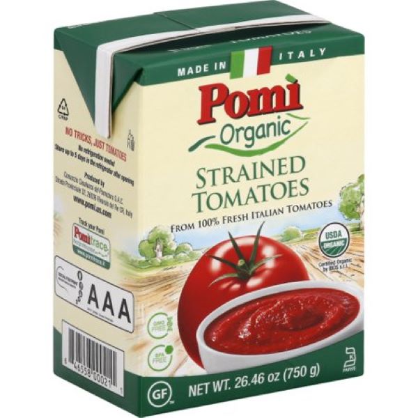 POMI Org Strained Tomatoes 750g