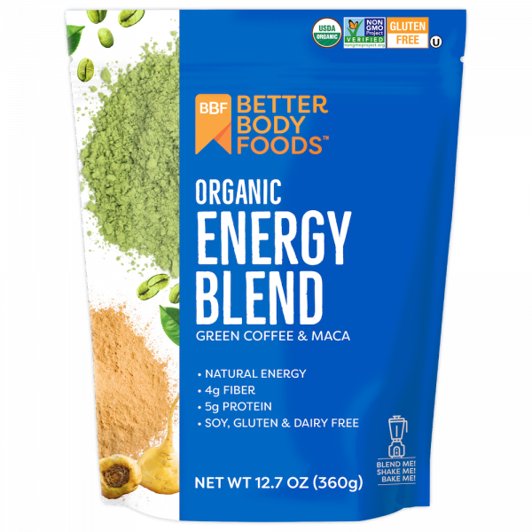 Organic Gluten Free Energy Blend Green Coffee & Maca (360g)