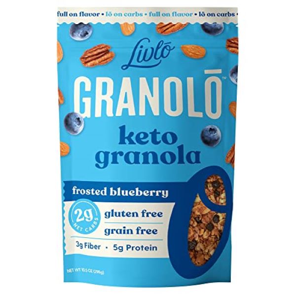Keto Gluten Free Blueberry Granola (298g)