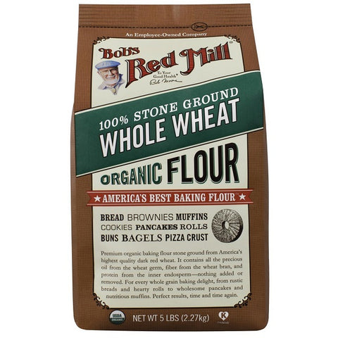 Organic Whole Wheat Flour (2270g)